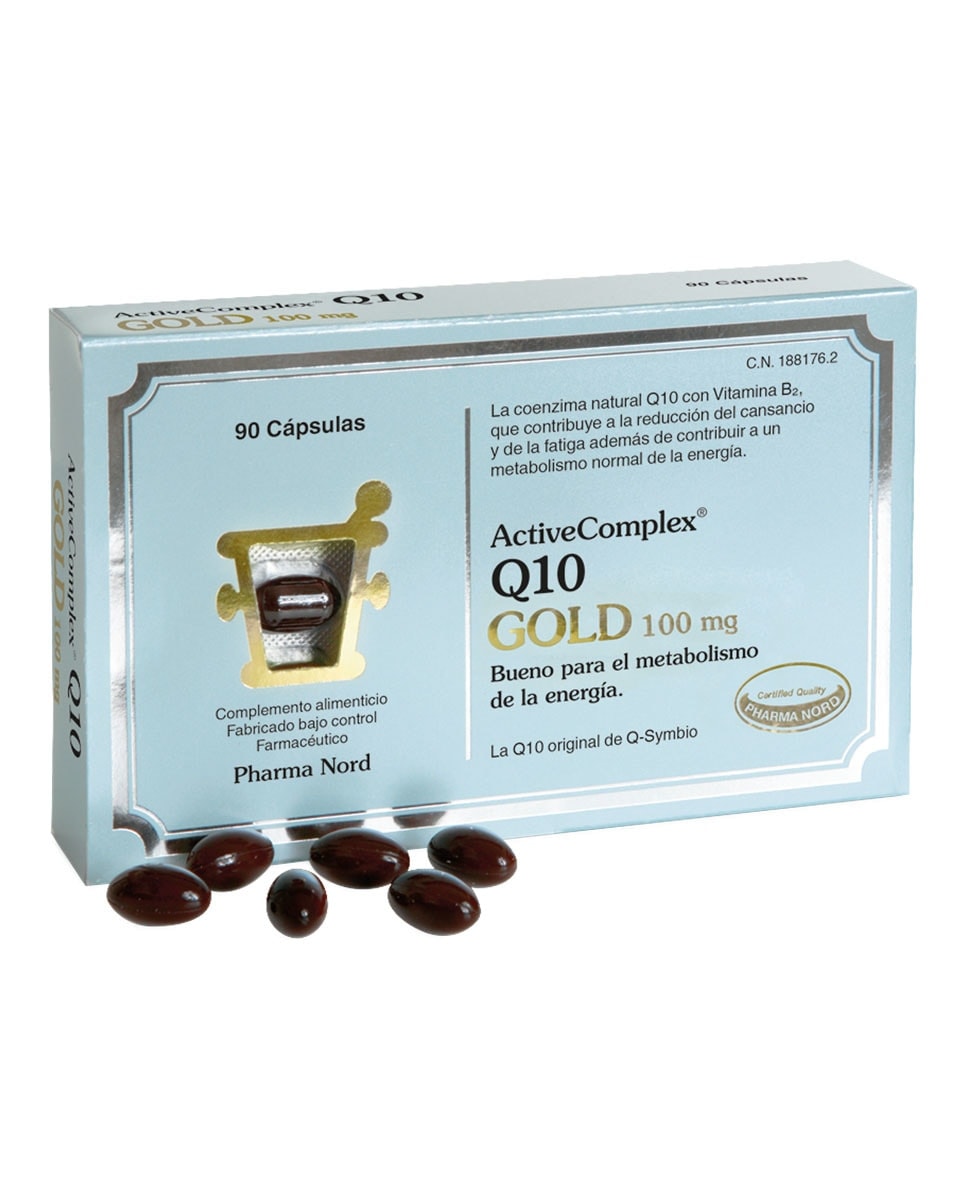 Pharma Nord - 90 Cápsulas ActiveComplex Q10 GOLD 100 mg Pharma Nord. - Image 1