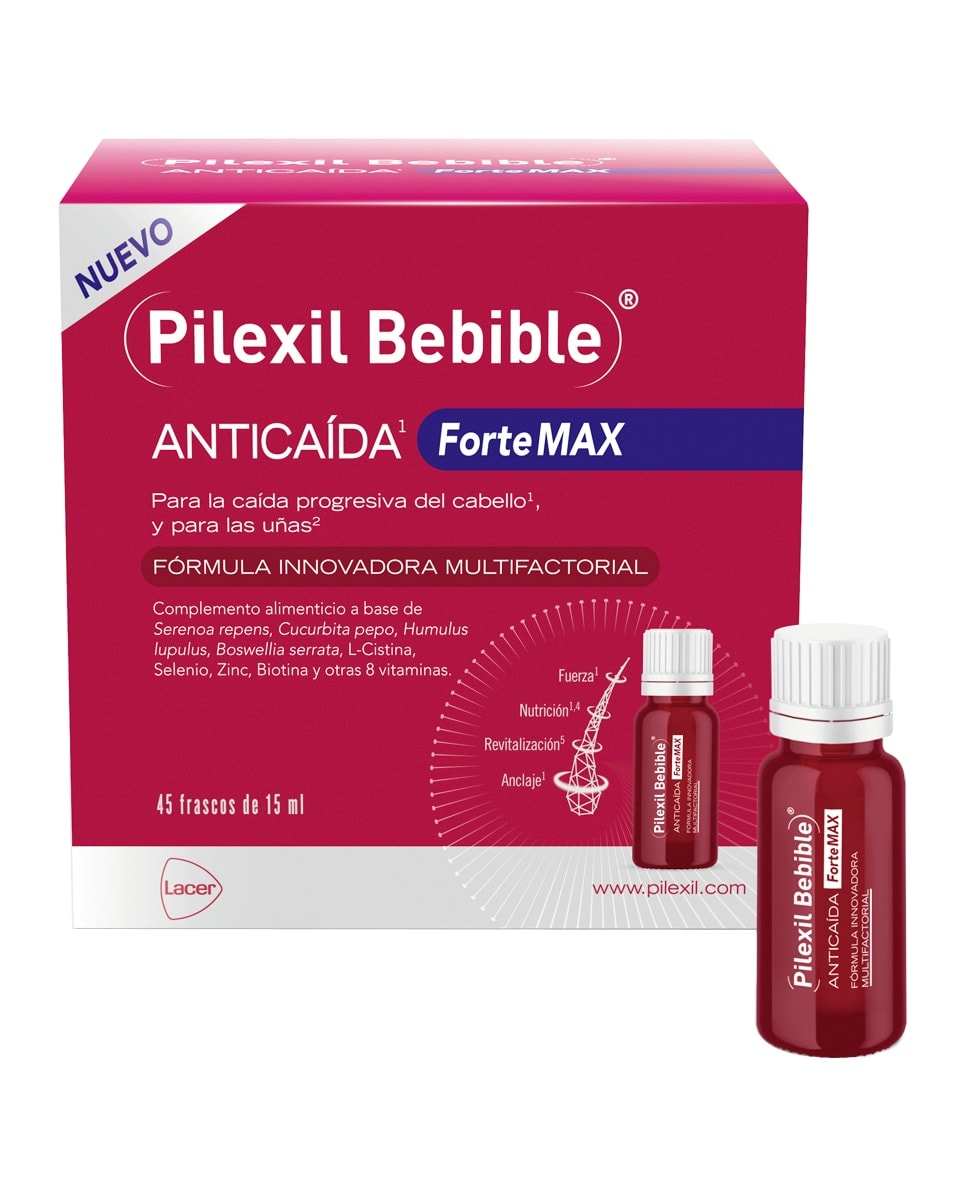 Pilexil - Anticaída Bebible ForteMax 45 Pilexil. - Image 1