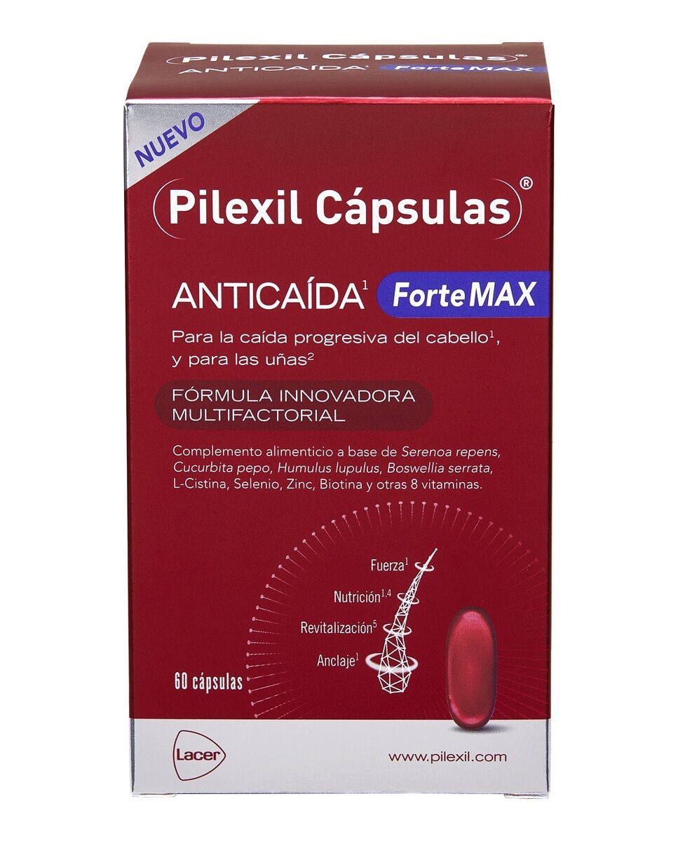 Pilexil - 60 Cápsulas Forte Max Pilexil. - Image 1
