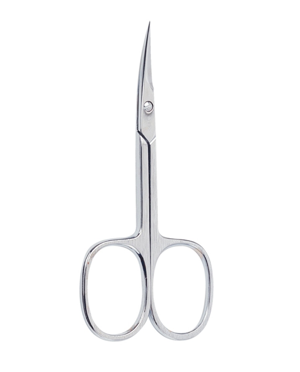 Beter - Tijera de Manicura para pieles cromada punta curva Beter. - Image 1