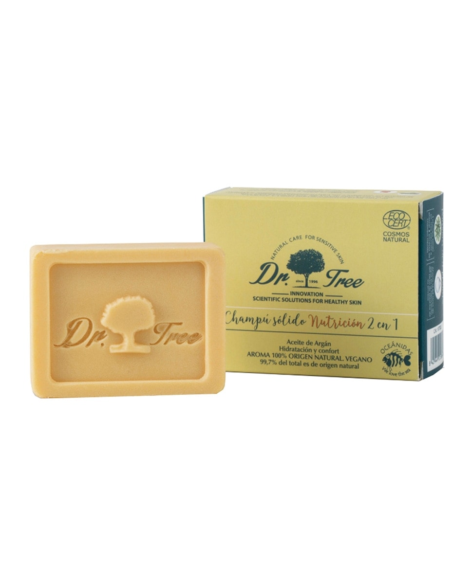 Dr. Tree - Champú Sólido Natural Nutrición Cuero Cabelludo Sensible Dr. Tree. - Image 1