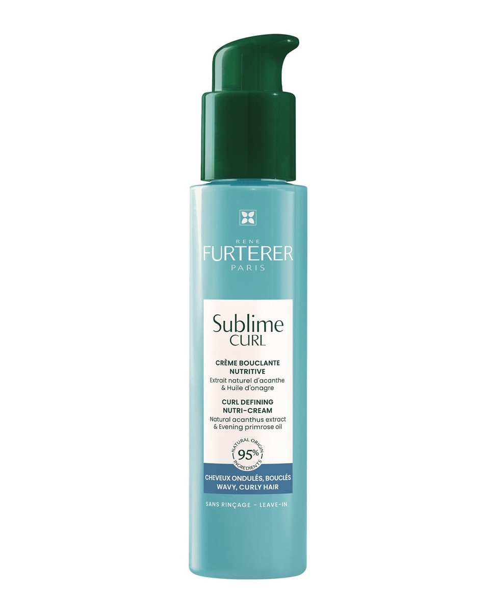 René Furterer - Crema para cabellos ondulados y rizados Sublime Curl Cuidado 100 ml René Furterer. - Image 1