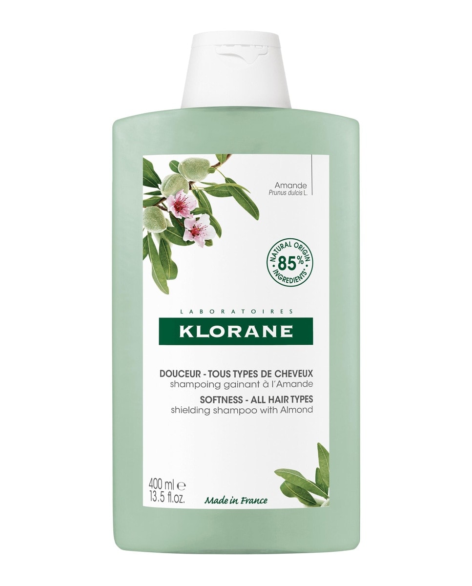 Klorane - Champú fortalecedor con almendra 400 ml Klorane. - Image 1