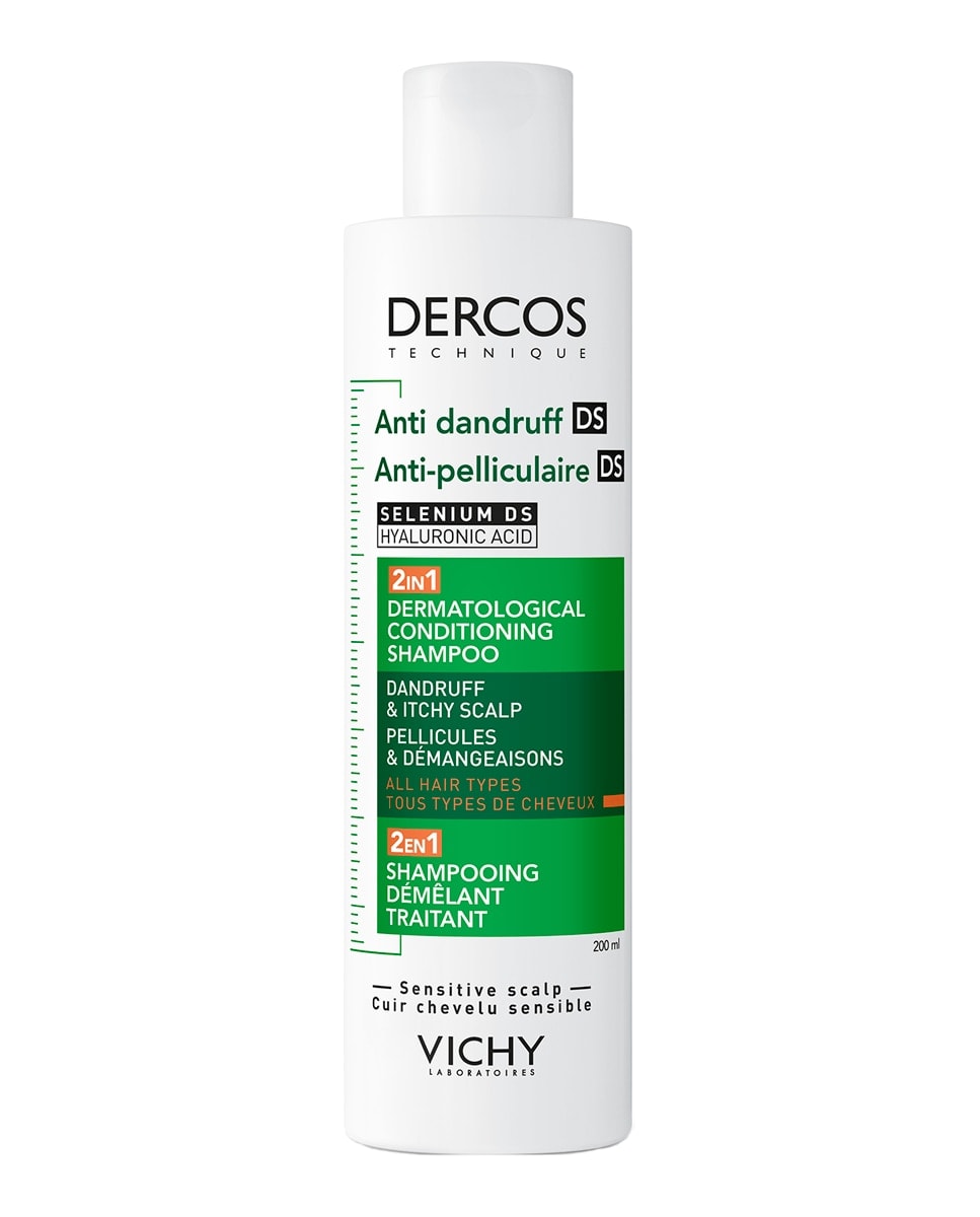 VICHY DERCOS - Champú Acondicionador Anticaspa DS 2 en 1 200 ml Vichy Dercos. - Image 1