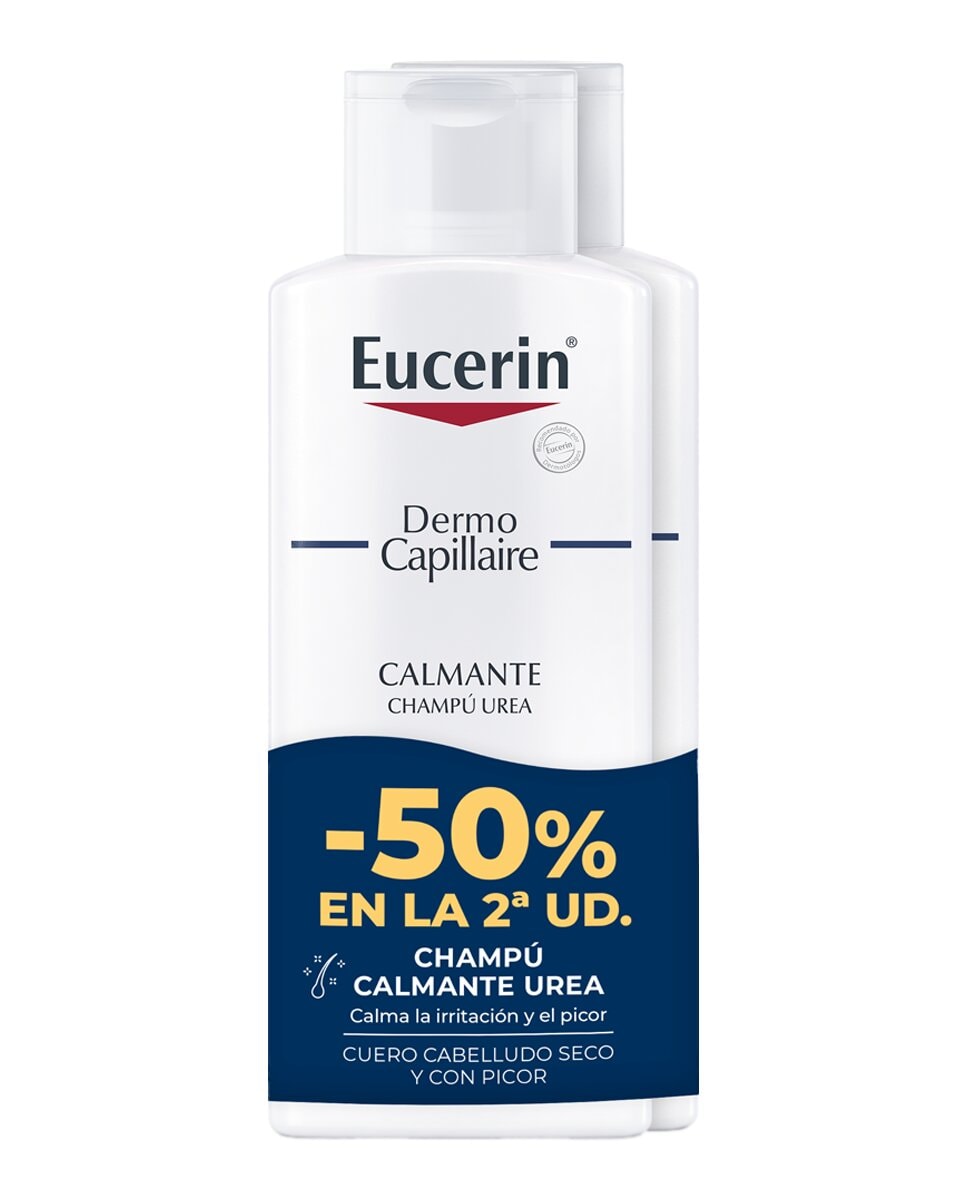 Eucerin® - Duplo Champú Urea Dermocapillaire Eucerin. - Image 1