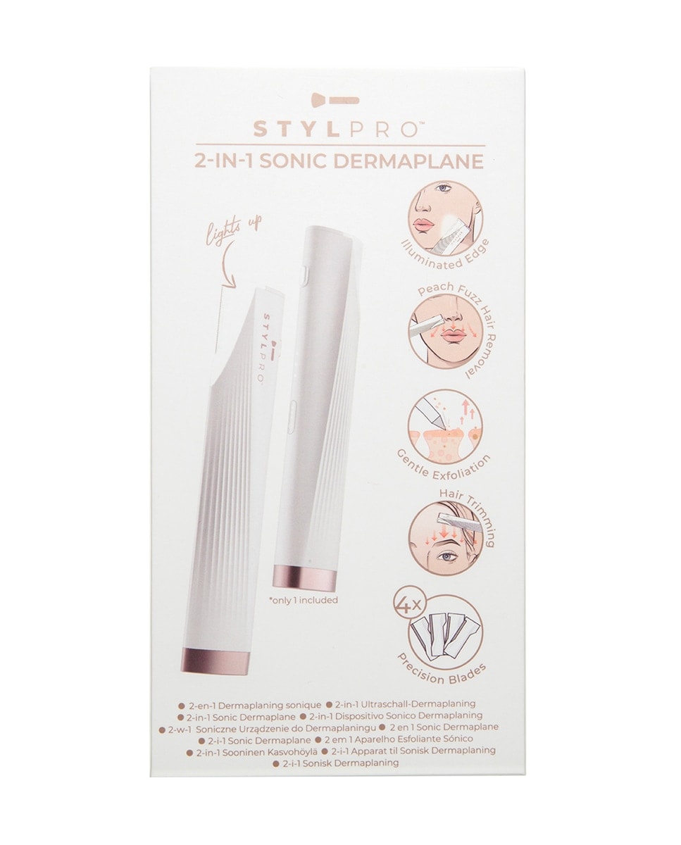 Stylpro - Exfoliador 2-In-1 Light Up Sonic Dermaplane Stylpro. - Image 1
