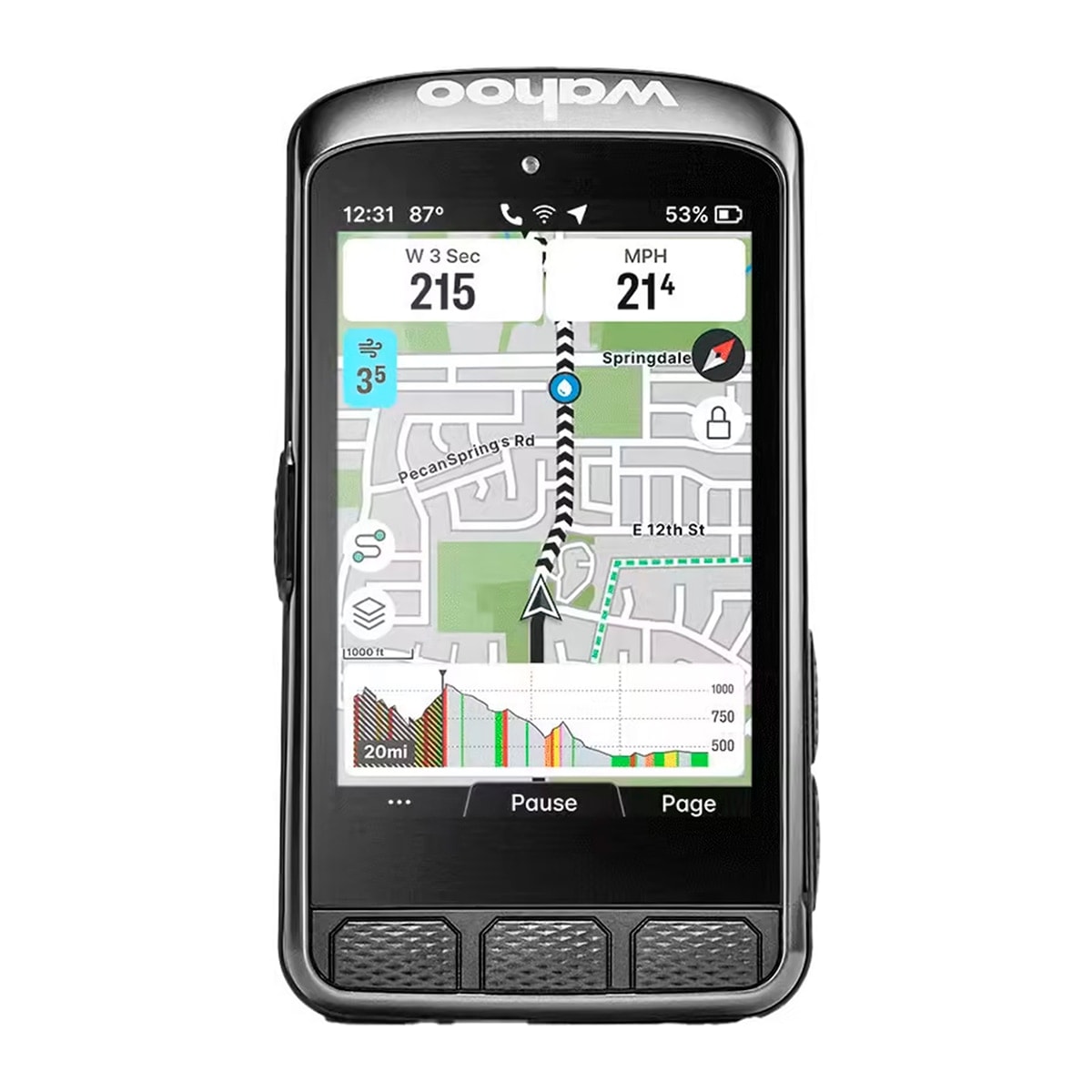 Wahoo - Navegador Gps Para Ciclismo Elemnt Ace Wahoo. - Image 1