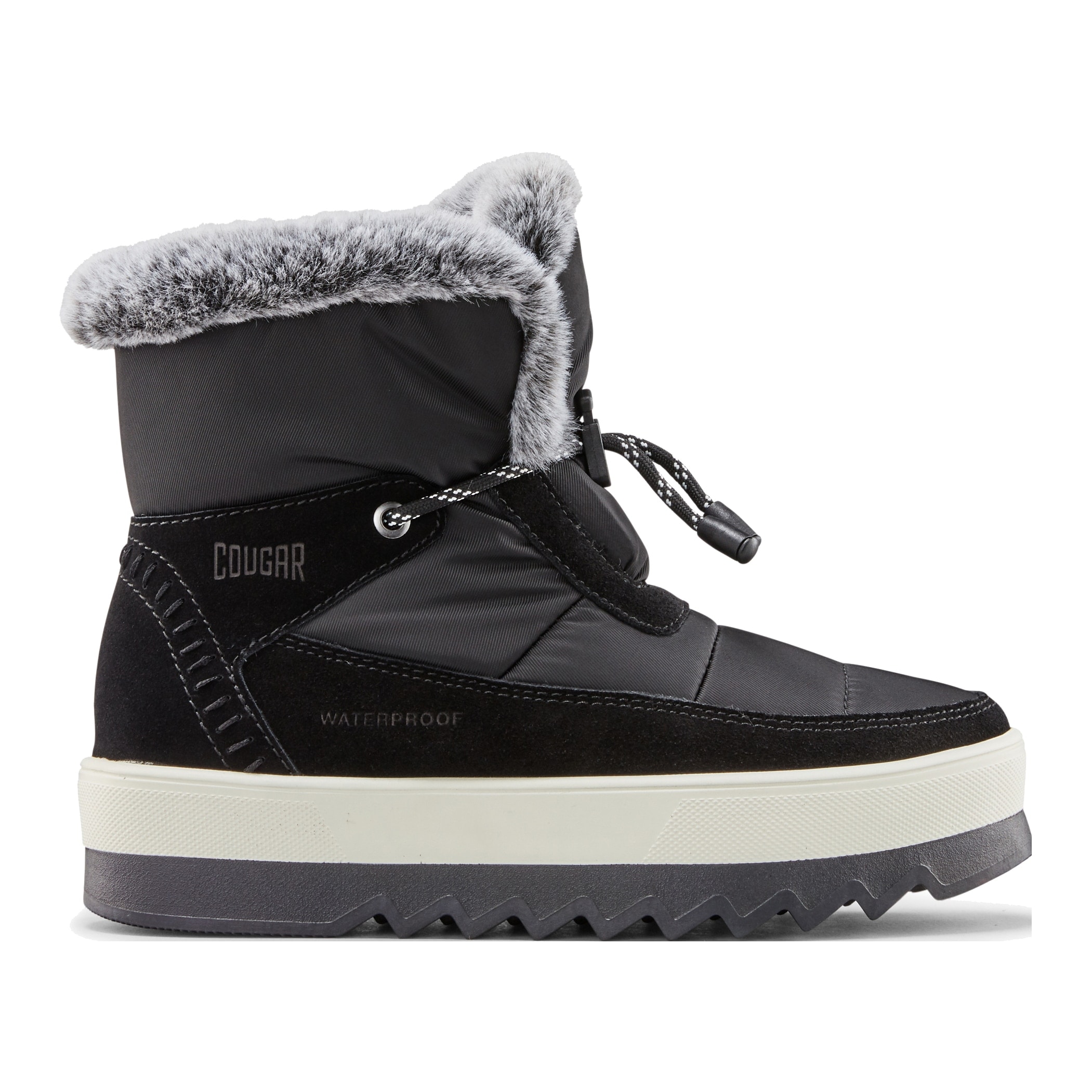 Cougar - Botas de apre-esquí de mujer Vibe Nylon-Suede Cougar. - Image 1