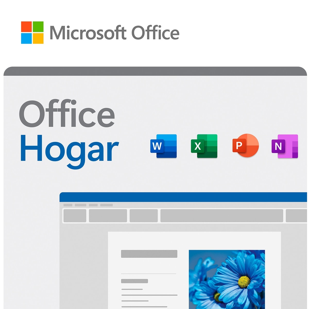 Microsoft - Microsoft Office Hogar 2024 Descarga Digital 1PC-Mac, licencia perpetua. - Image 1