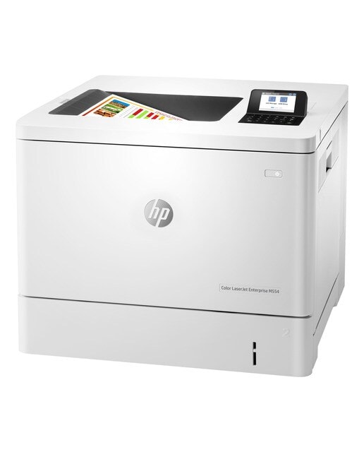 HP - Impresora láser HP Color LaserJet Enterprise M554dn, Ethernet. - Image 1