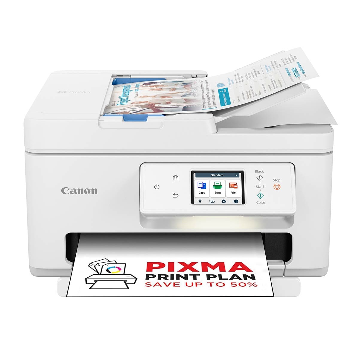 Canon - Impresora Multifunción 3 en 1 Canon PIXMA TS7750i, imprsión adoble cara automática, ADF y WiFi. Compatible con PIXMA Print Plan. - Image 1