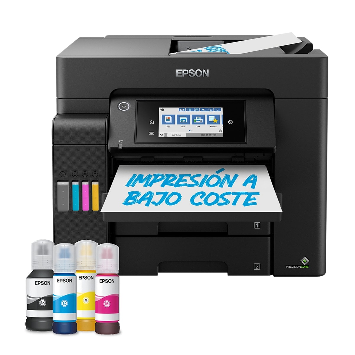 Epson - Impresora multifunción rellenable tinta Epson EcoTank ET-5805, A4, Wi-Fi, ADF. - Image 1