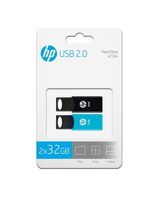 HP - Pack 2 Pendrives HP v212w 32GB USB 2.0. - Image 1