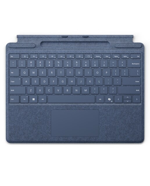 Microsoft - Teclado Microsoft para Surface Pro con almacenamiento de lápiz - zafiro. - Image 1