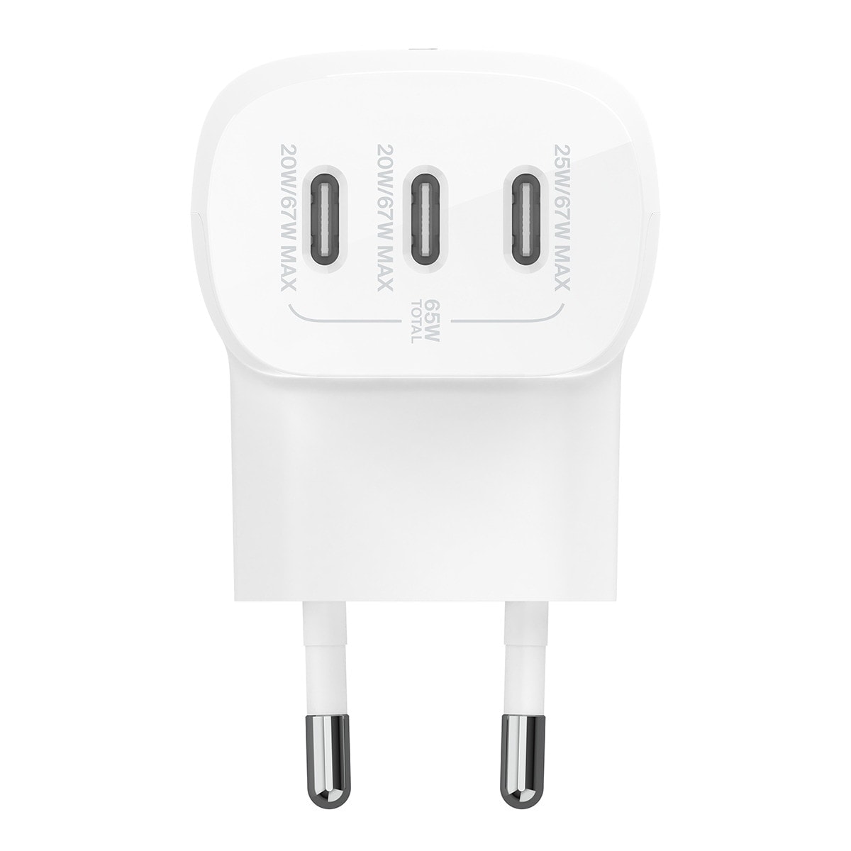 Belkin - Cargador de pared Belkin BoostCharge 3 USB-C con PPS de 67 W. - Image 1