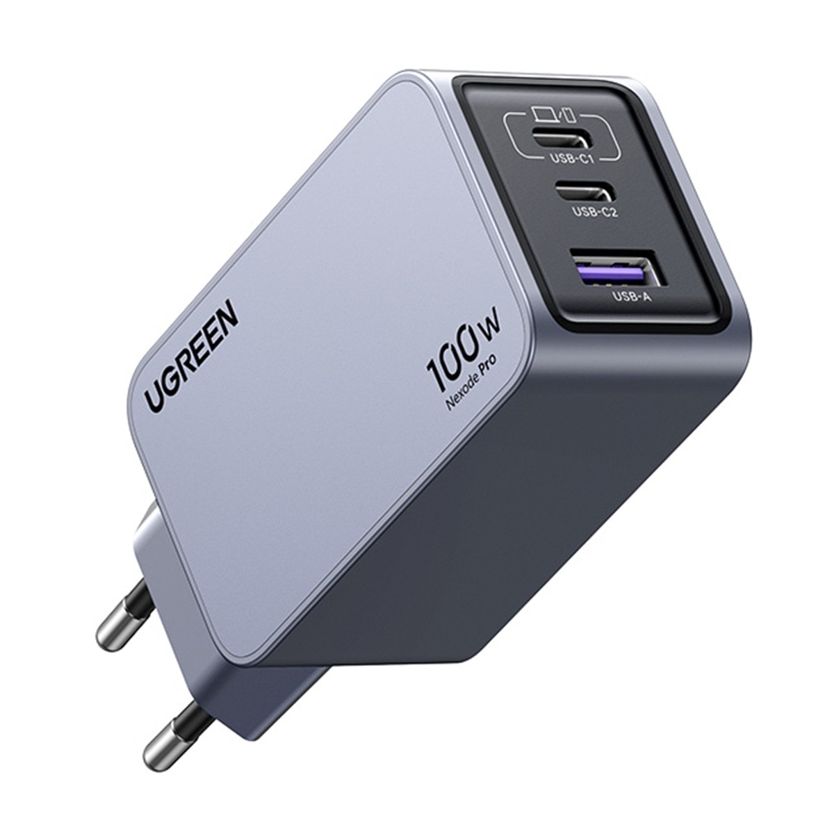 UGREEN - Cargador USB-C UGREEN Nexode Pro 100W GaN, 3 puertos con carga rápida. - Image 1