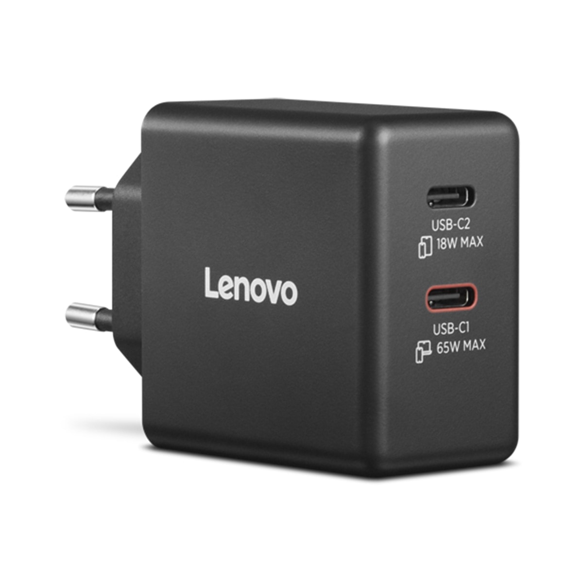LENOVO - Cargador Lenovo 65W USB-C GaN Negro. - Image 1
