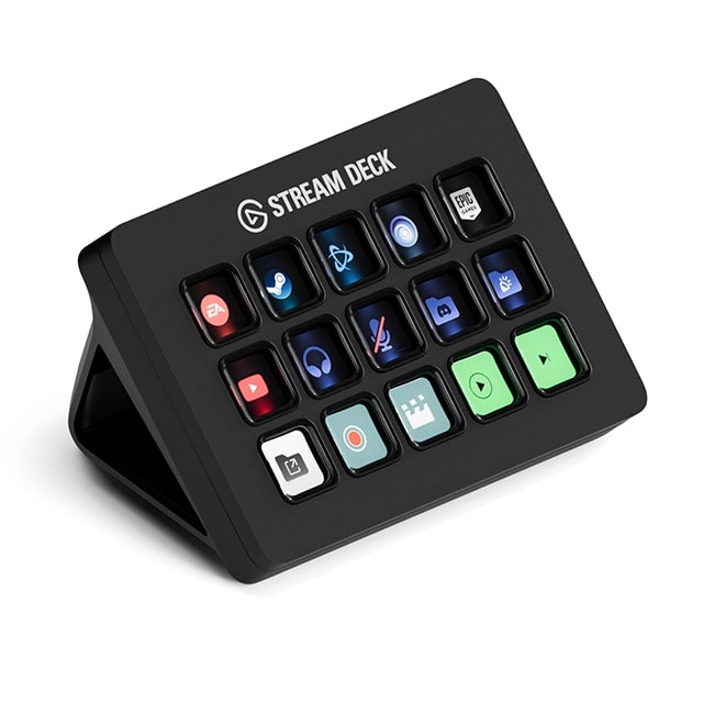 Elgato - Panel de control para streaming Elgato Stream Deck Mk.2, 15 teclas. - Image 1