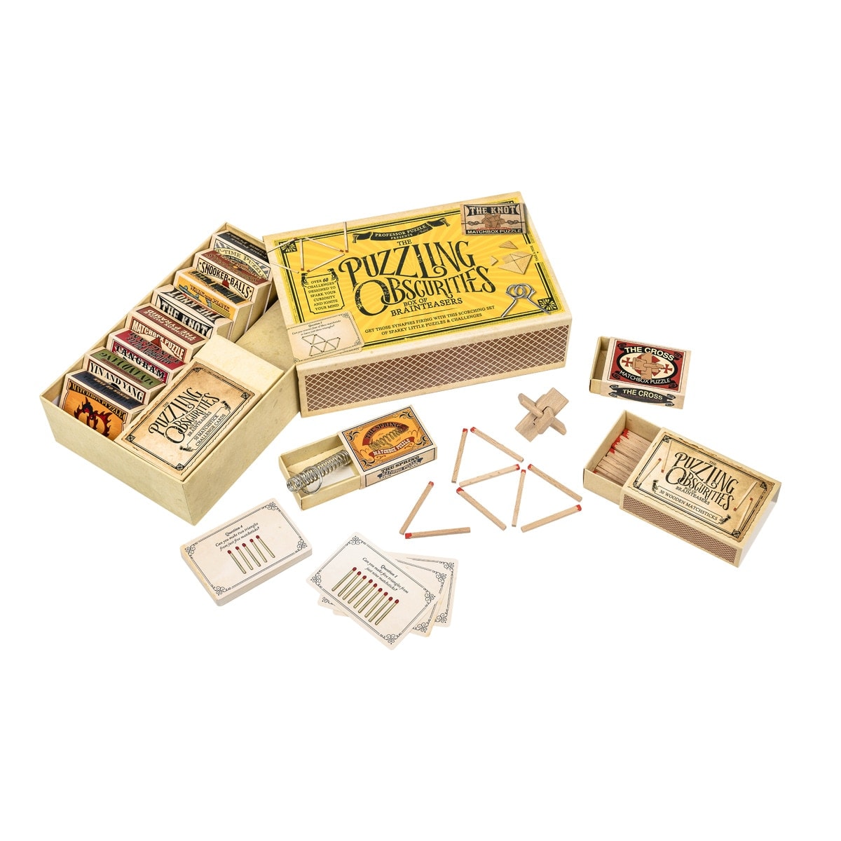 Professor Puzzle - Set de rompecabeza Professor Puzzle Puzzling Obscurities. - Image 1