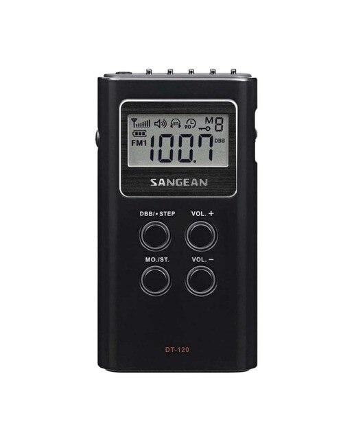 Sangean - Radio portátil Sangean DT-120 Negro. - Image 1