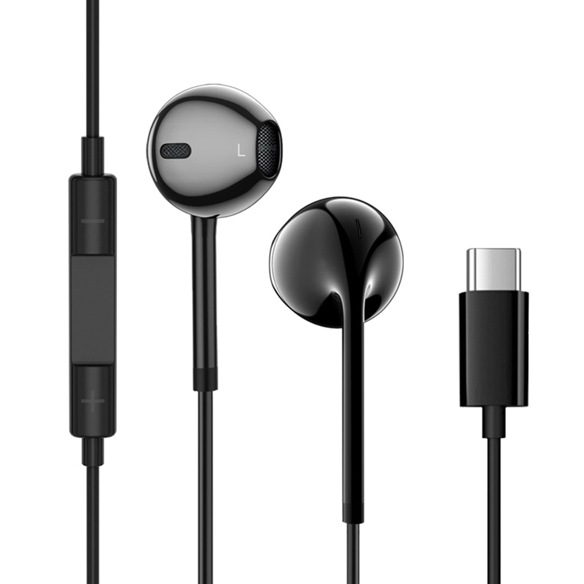 Inves - Auriculares de botón Inves HP-3012 USB-C. - Image 1