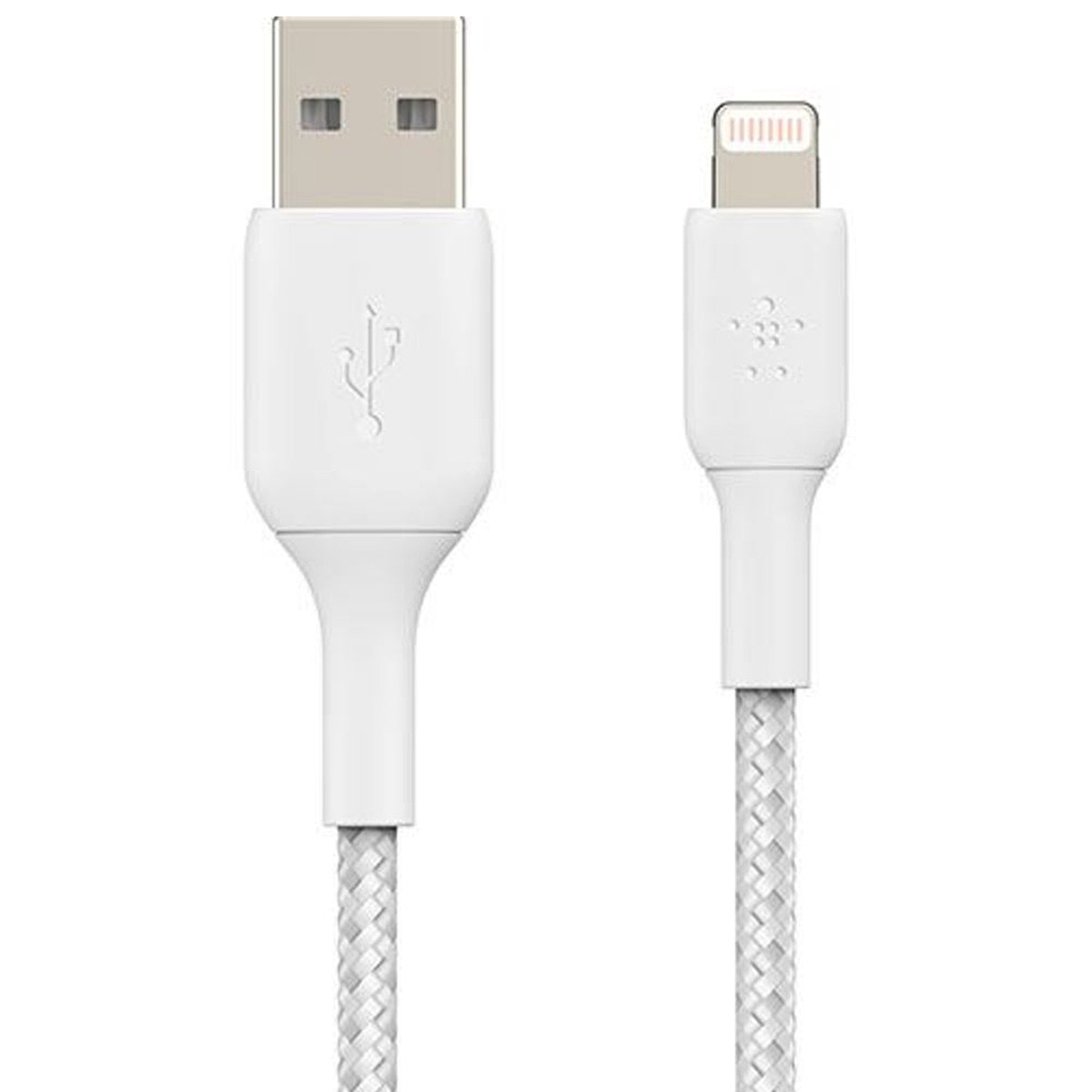 Belkin - Cable Belkin BOOST CHARGE Lightning a USB-A blanco de 3 metros. - Image 1