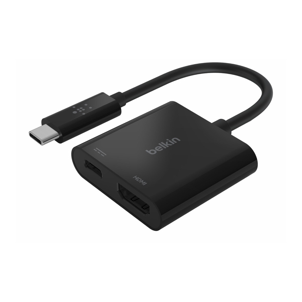 Belkin - Adaptador Belkin USB-C a HDMI + Cargador negro (60W PD). - Image 1