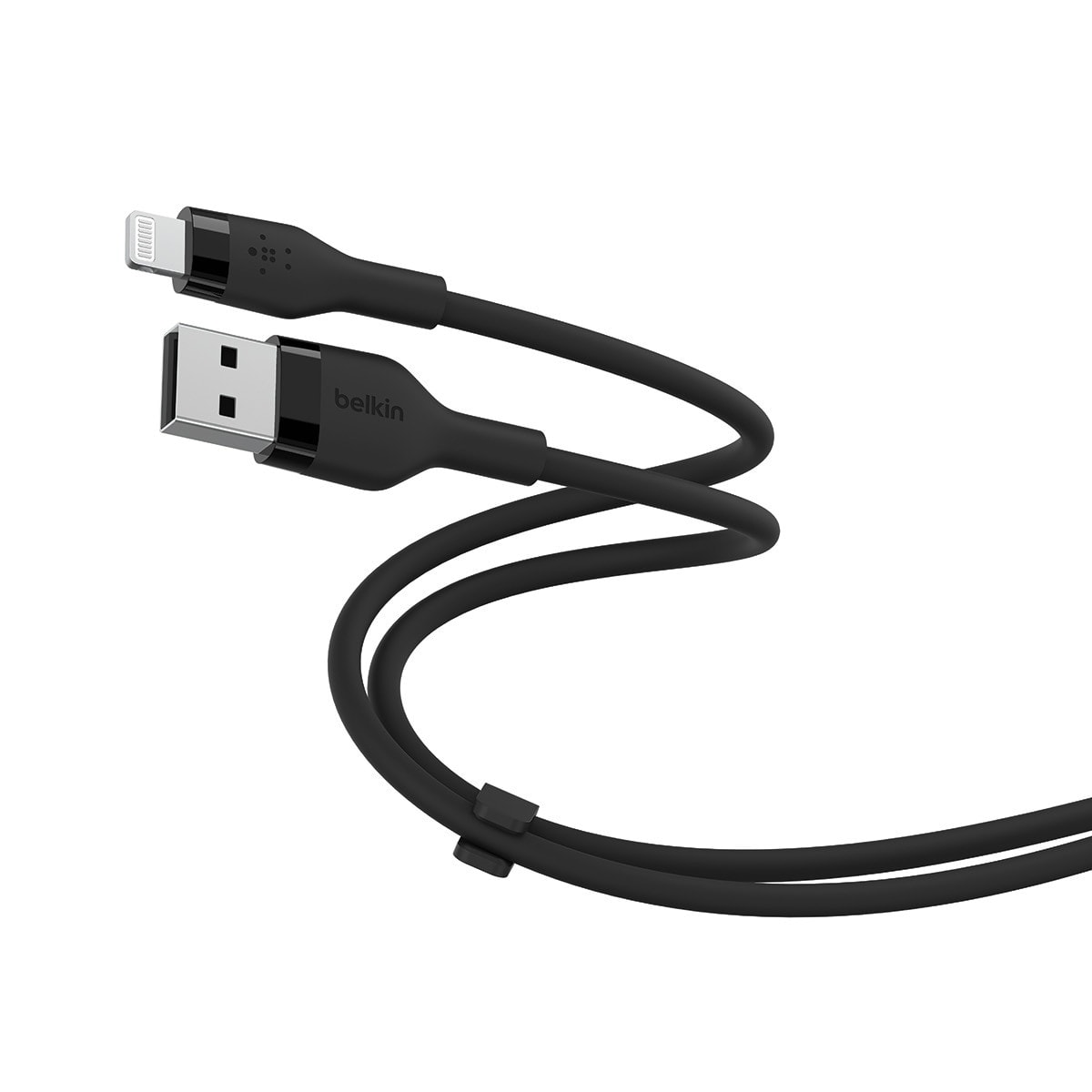 Belkin - Cable de silicona Belkin Boost Charge Flex de USB-A a Lightning de 1 metro negro. - Image 1
