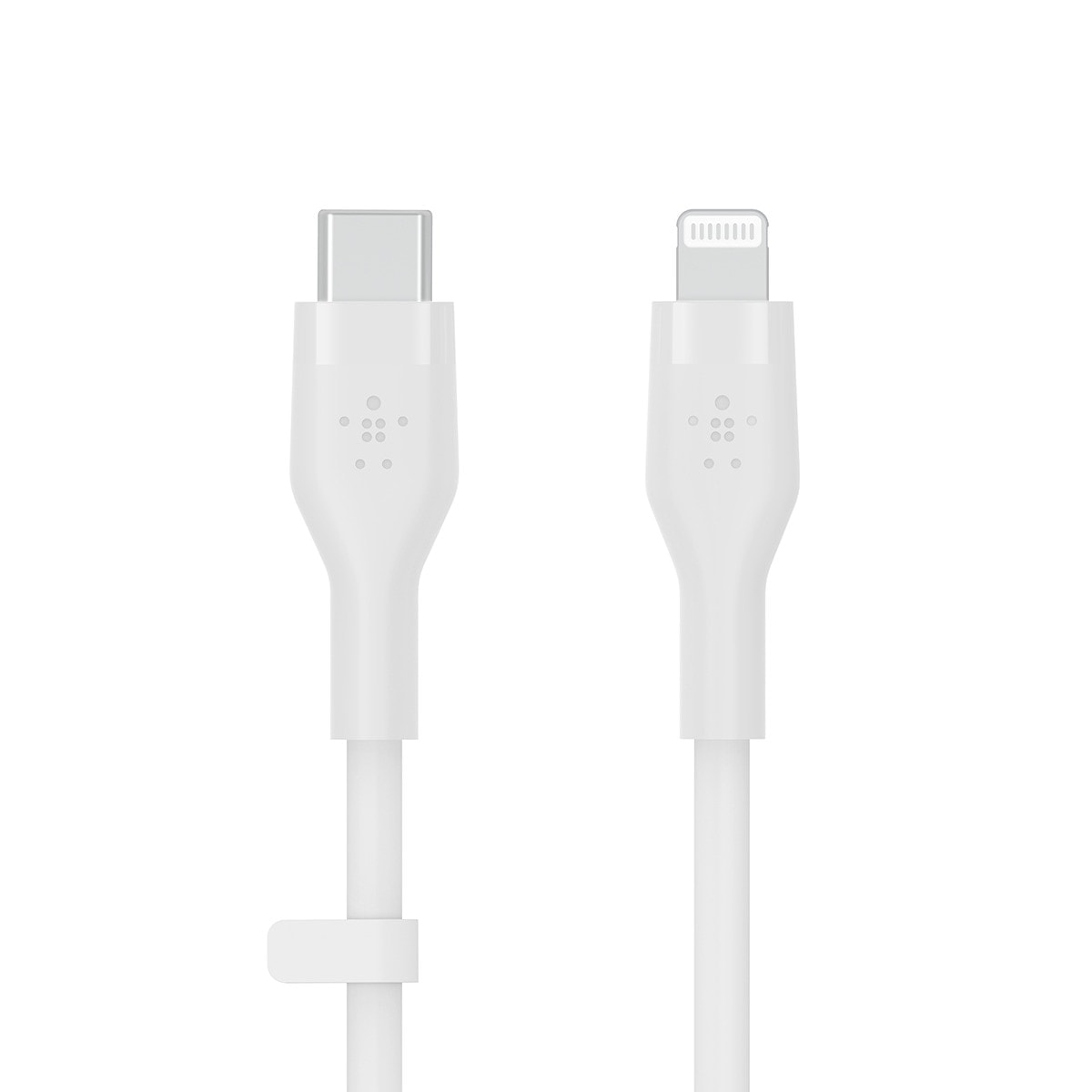 Belkin - Cable de silicona Belkin Boost Charge Flex de USB-C a Lightning de 1 metro blanco. - Image 1