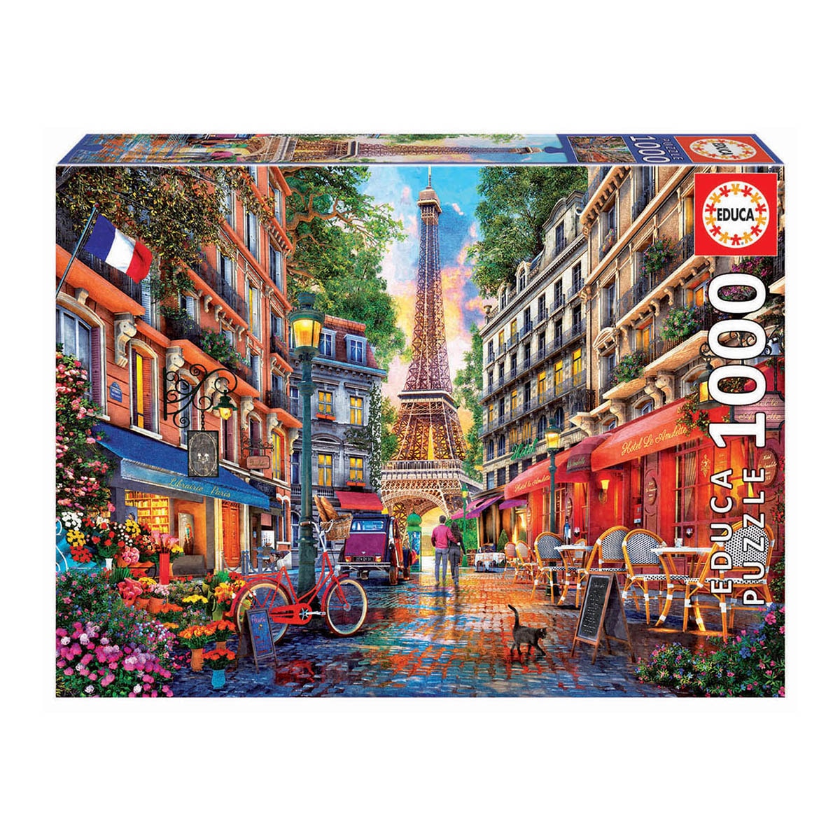 EDUCA - Puzzle 1000 piezas París, Dominic Davison Educa. - Image 1