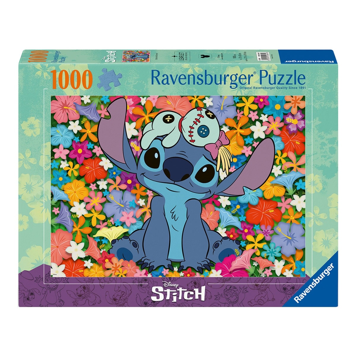 Ravensburger - Puzzle 1000 piezas Stitch Disney Ravensburger. - Image 1