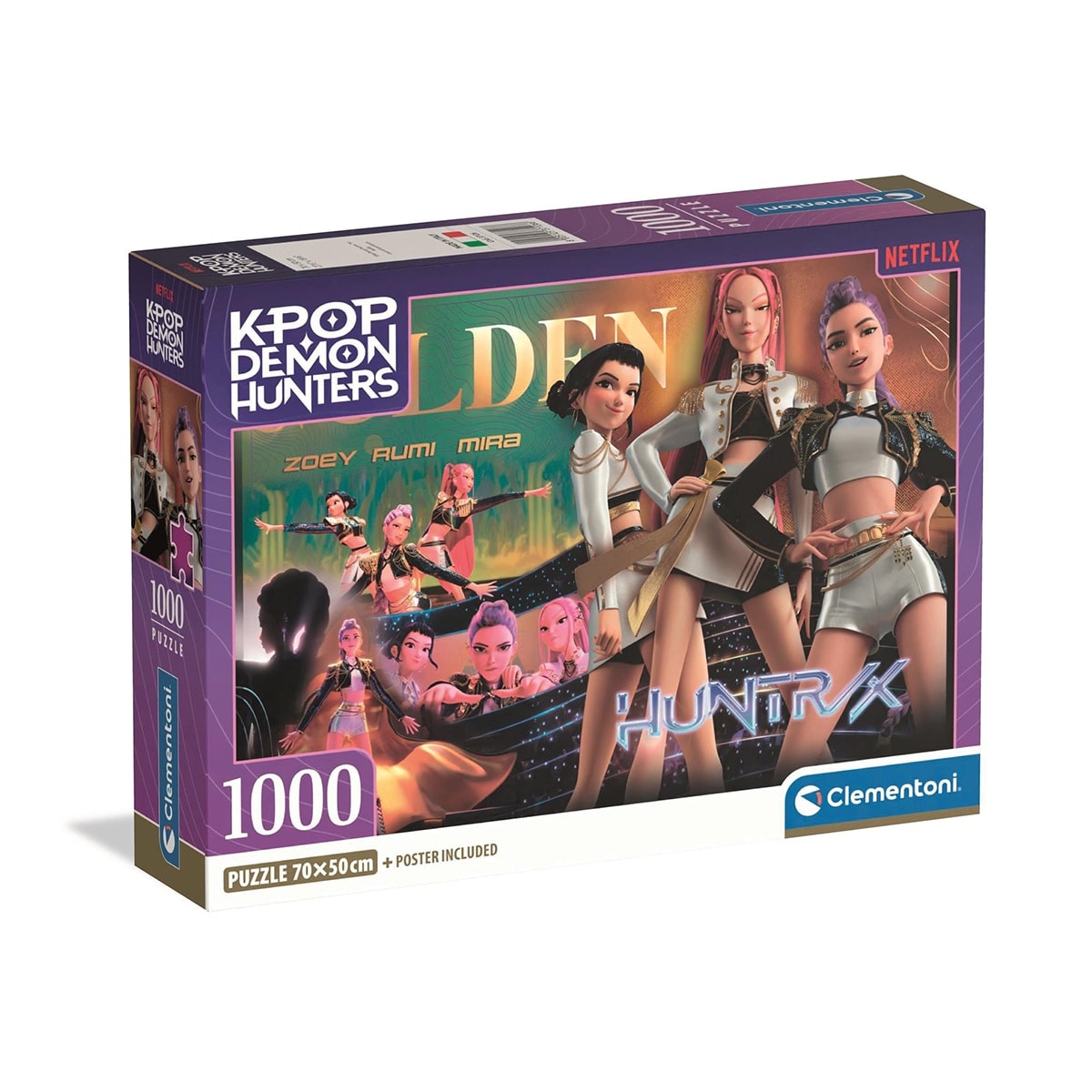 Clementoni - Puzzle 1000 K-Pop Demon Hunters 3 Clementoni. - Image 1