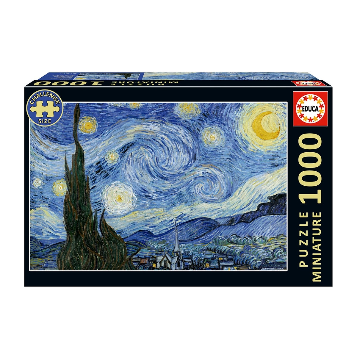 EDUCA - Puzzle 1000 Noche Estrelada "Miniature" Educa. - Image 1