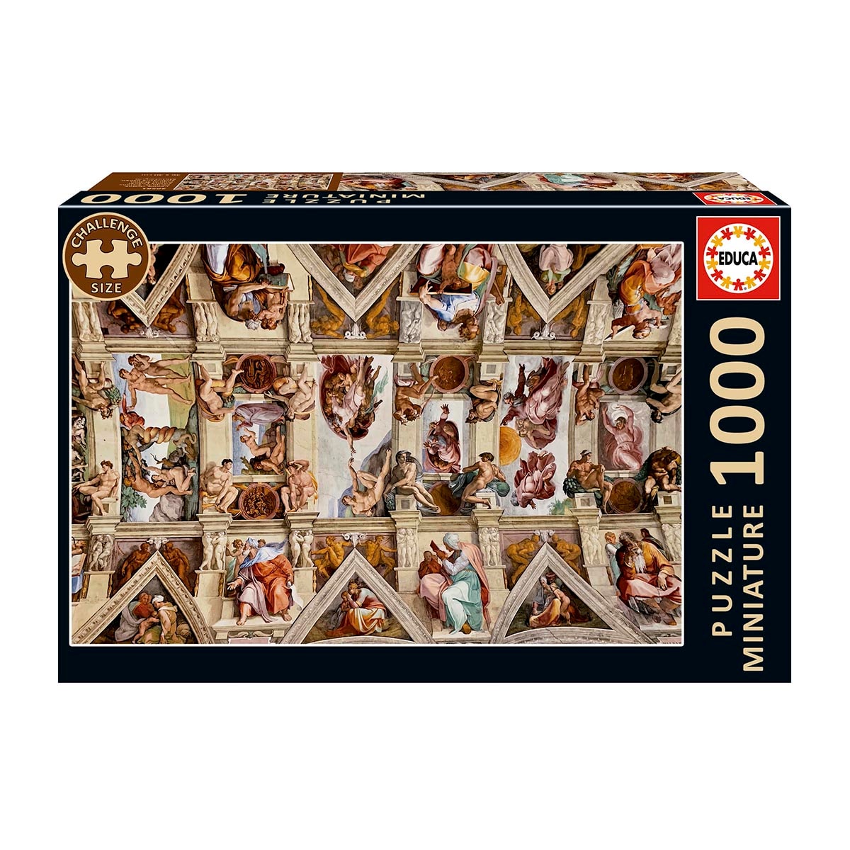 EDUCA - Puzzle 1000 Capilla Sixtina "Minature" Educa. - Image 1
