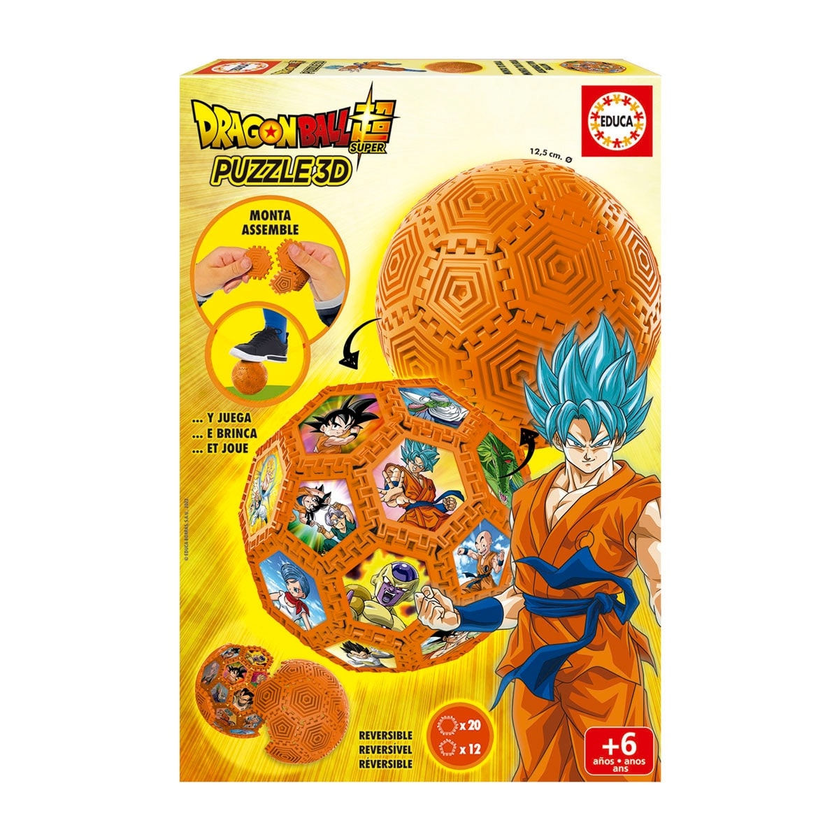 Educa Borrás - Puzzle 3D Balón Dragon Ball. - Image 1