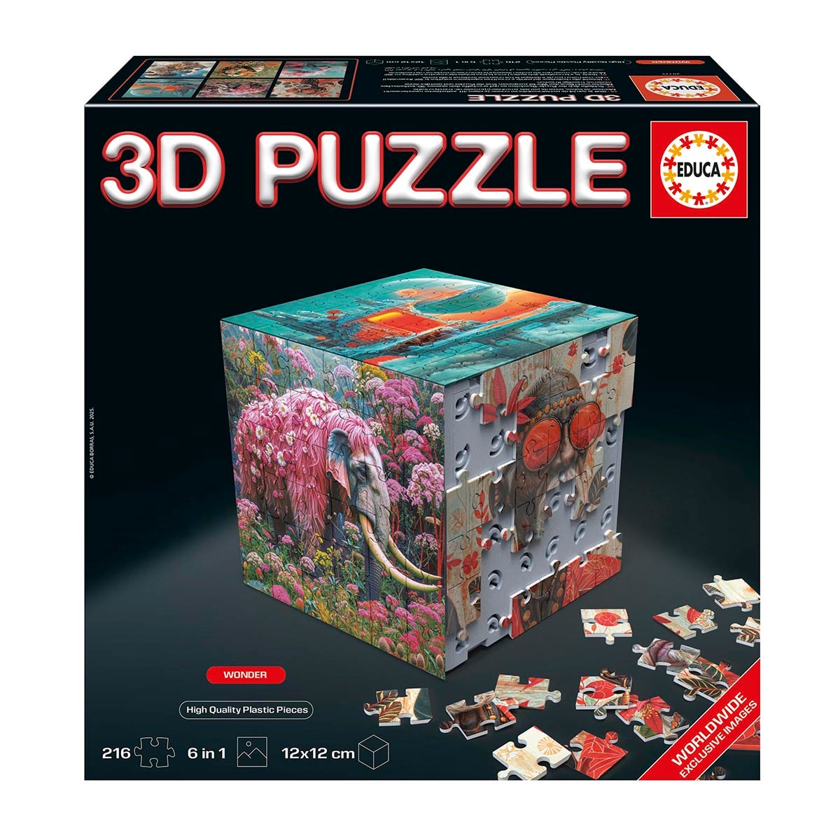 EDUCA - Puzzle 3D Wonder Educa. - Image 1