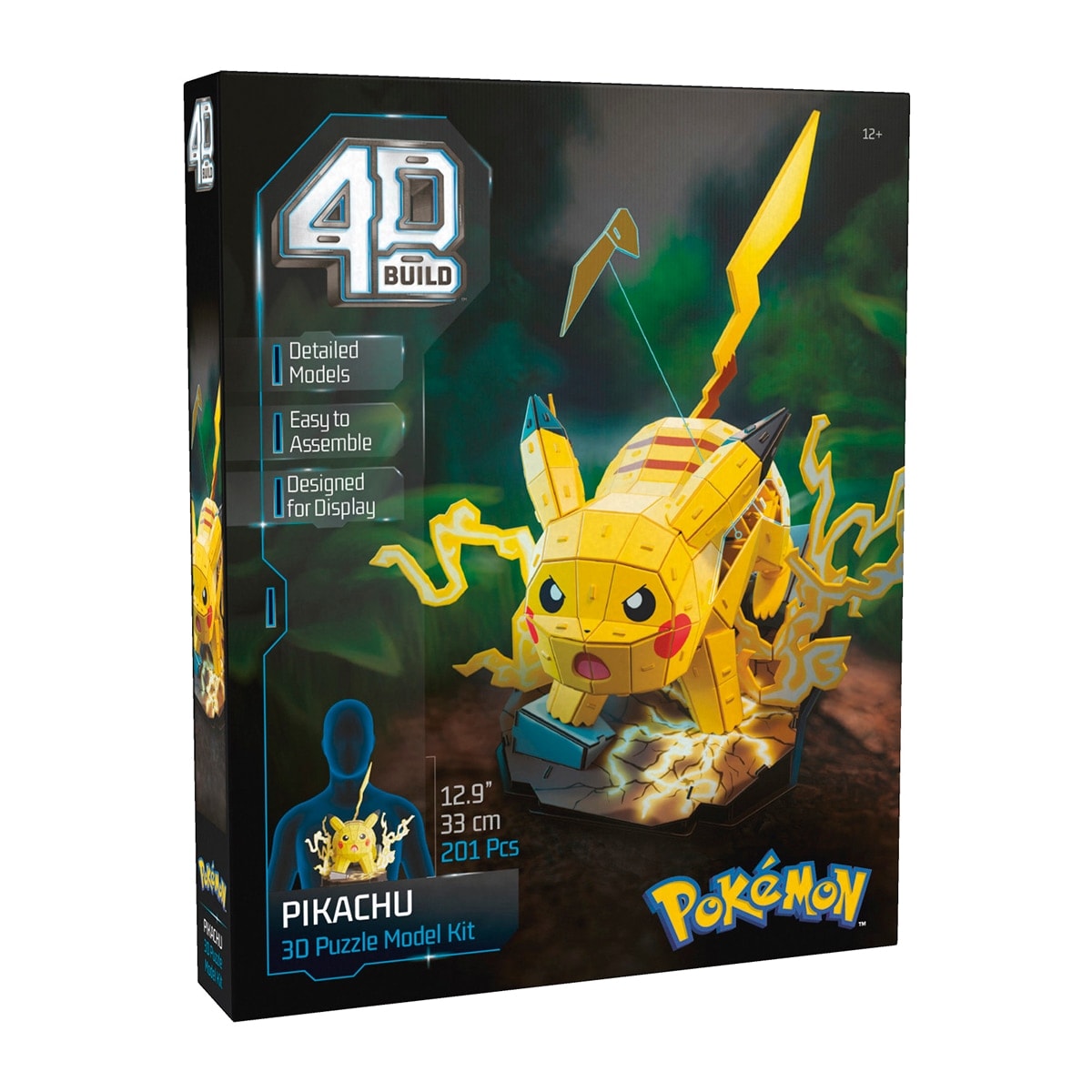 Puzzle - Pokémon Pikachu - 4D Build - Image 1