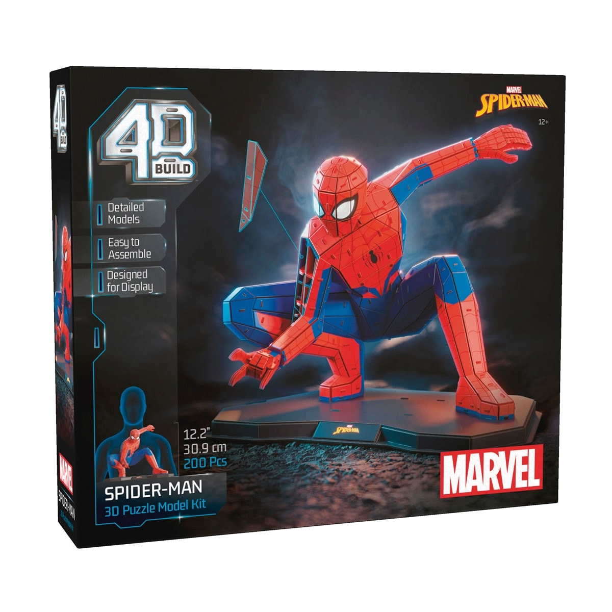 Spin Master - Puzzle - Marvel Spider Man - 4D Build. - Image 1
