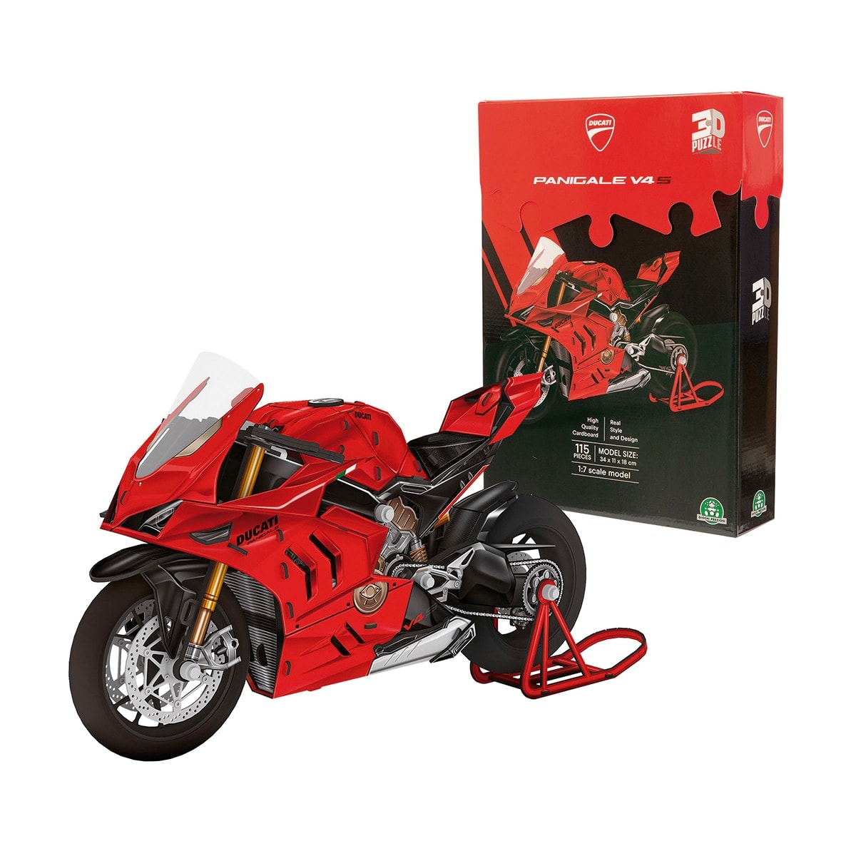 FAMOSA - Puzzle 3D Motorbike Ducati. - Image 1