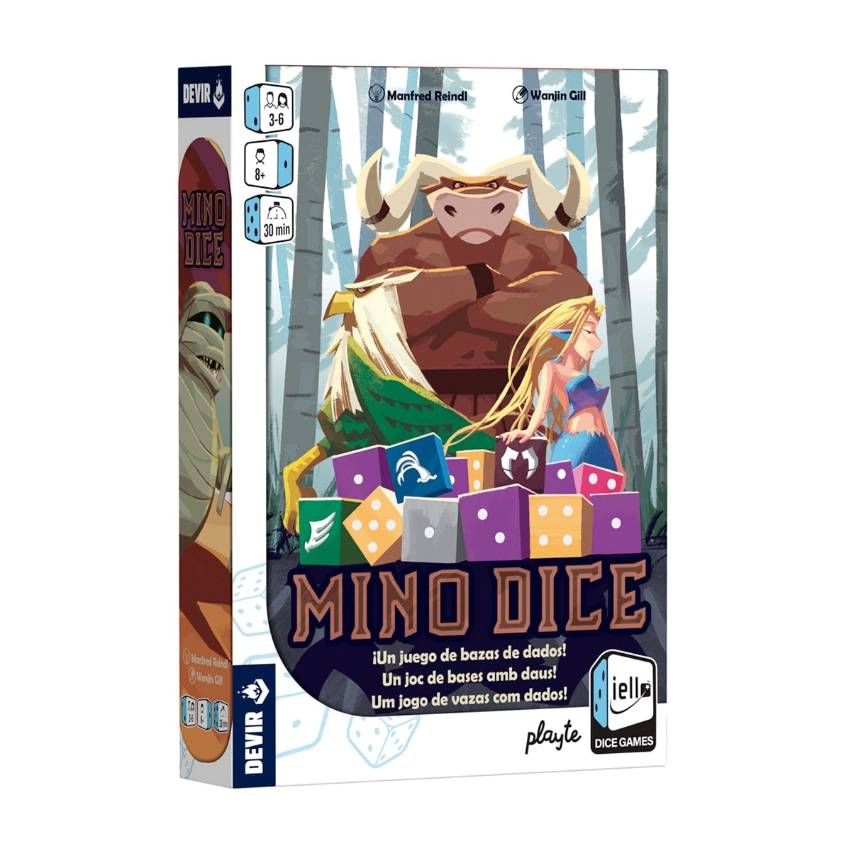 Devir - Juego de mesa Mino Dice Devir. - Image 1