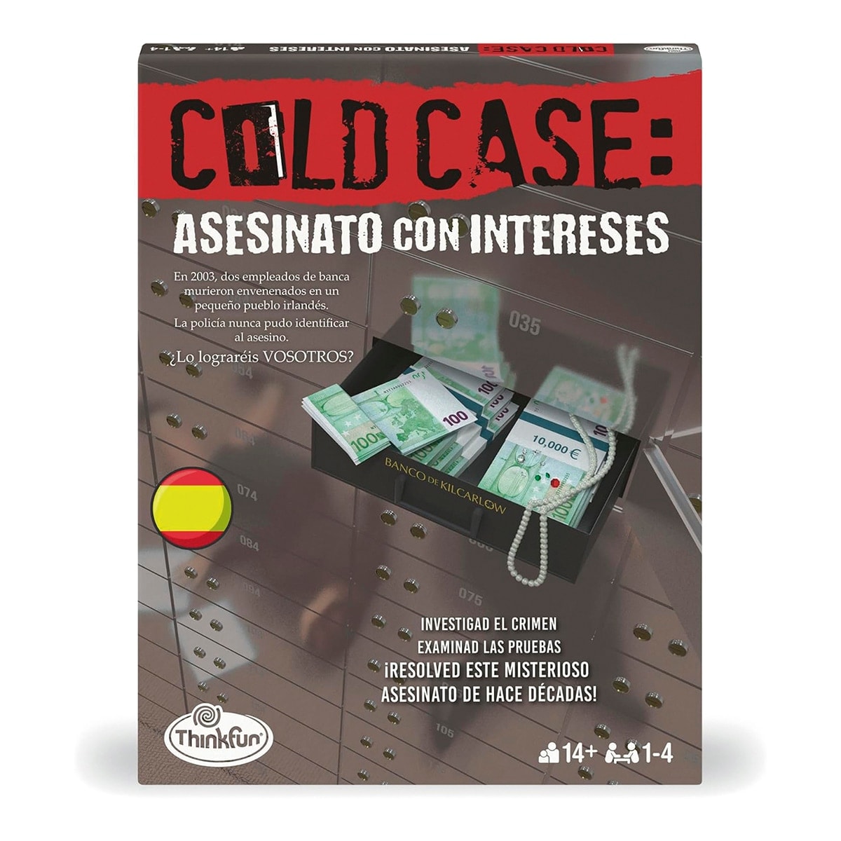 Thinkfun - Juego de mesa Cold Case 3: Asesinato con intereses Thinkfun. - Image 1
