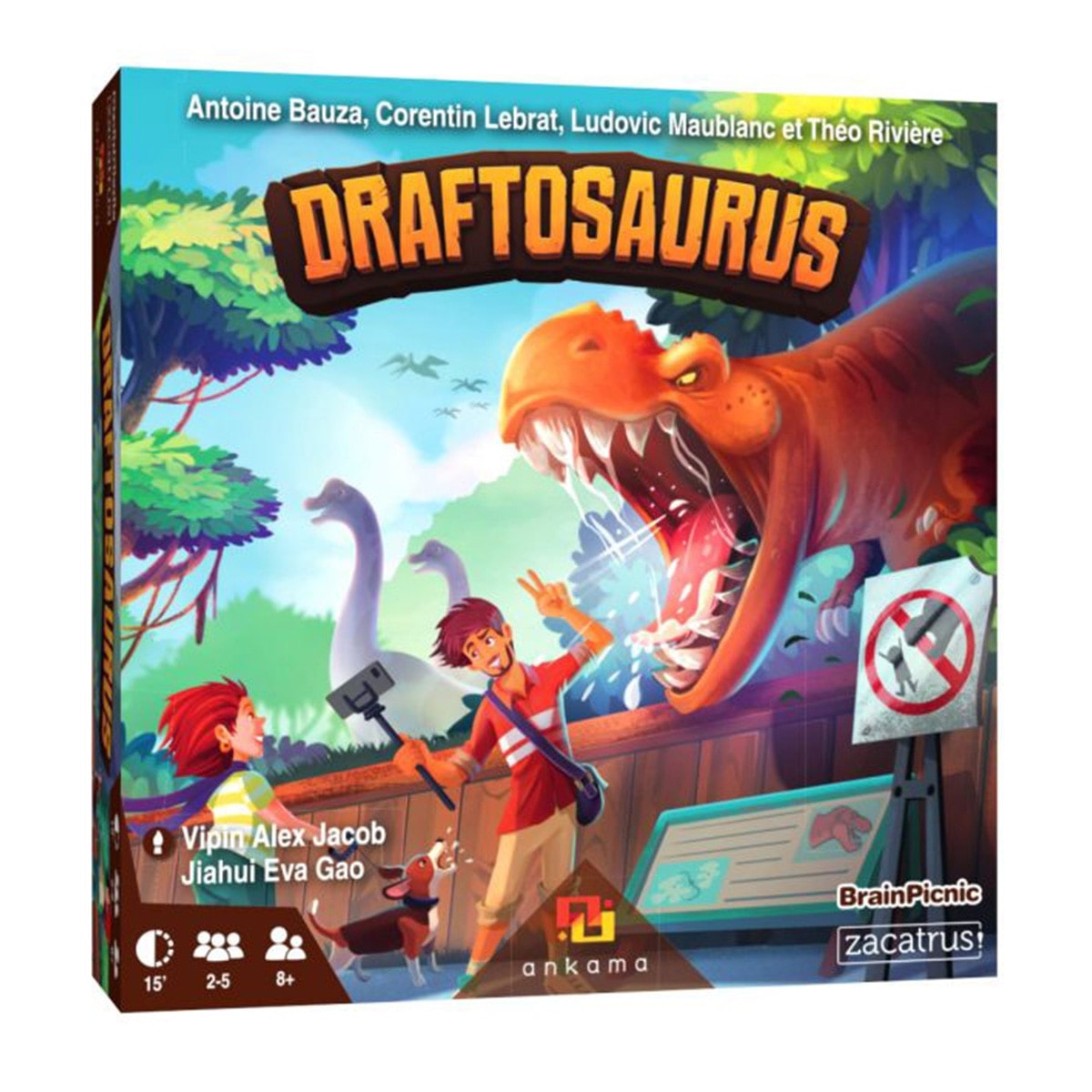 Zacatrus - Juego de mesa Draftosaurus Zacatrus. - Image 1