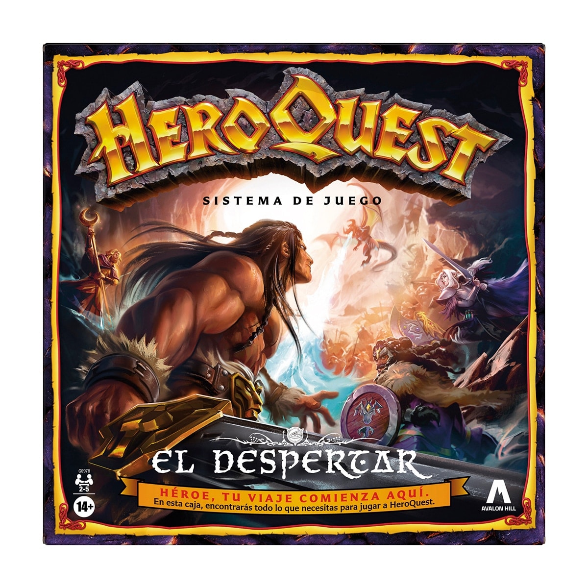Hasbro - Juego de mesa HeroQuest First Light Hasbro. - Image 1