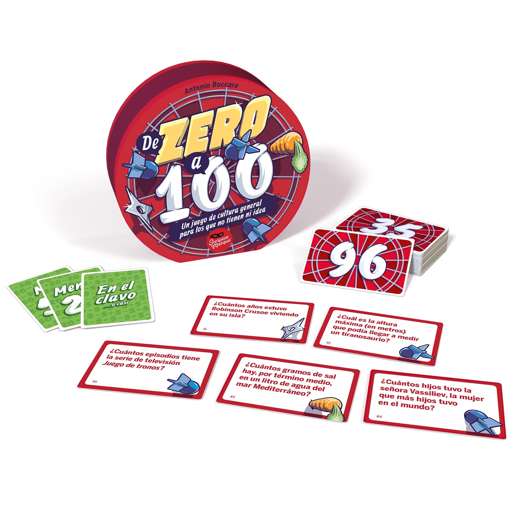 Asmodee - Juego de mesa De Zero A 100 Asmodee. - Image 1