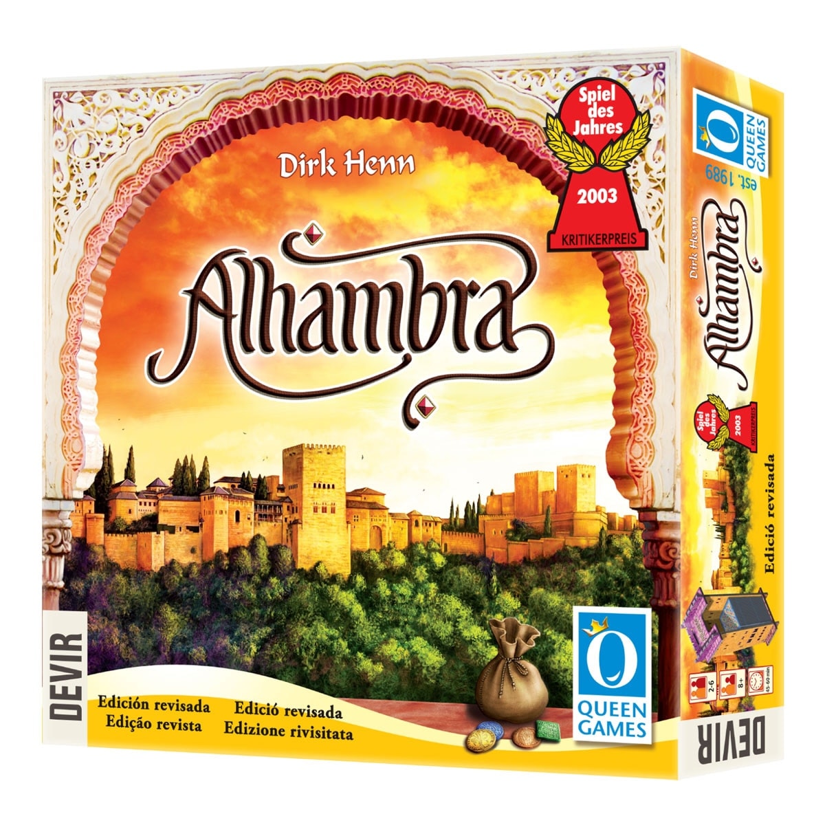 Devir - Juego de mesa Alhambra (ED 2020) Devir. - Image 1