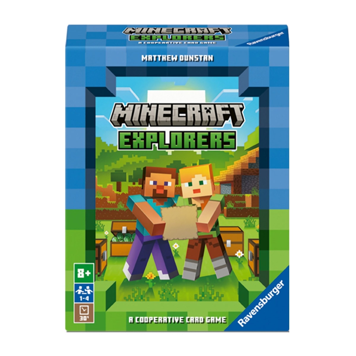 Ravensburger - Juego de cartas Minecraft Explorers Ravensburger. - Image 1