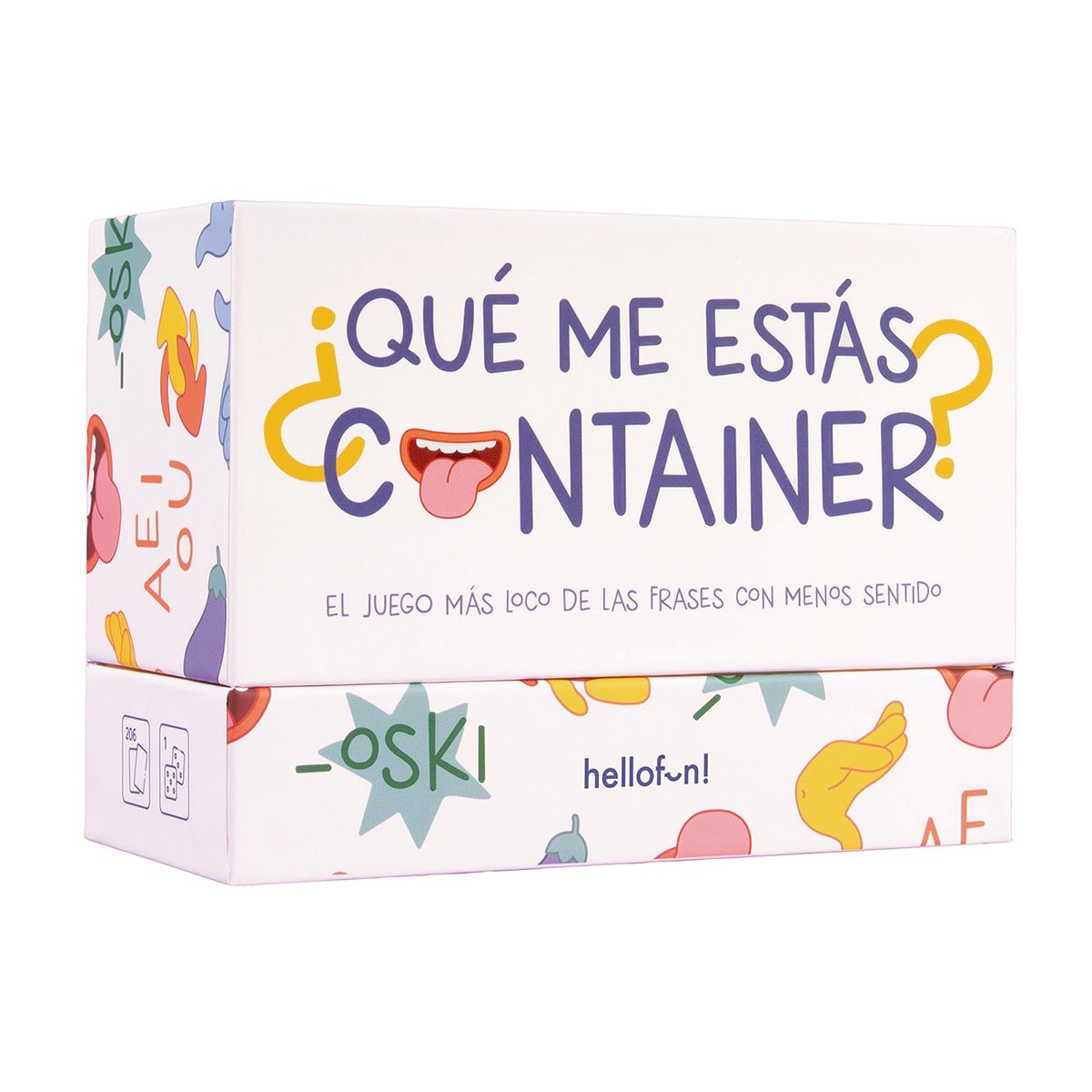 Hellofun - Juego de cartas ¿Qué Me Estás Container? Hellofun. - Image 1