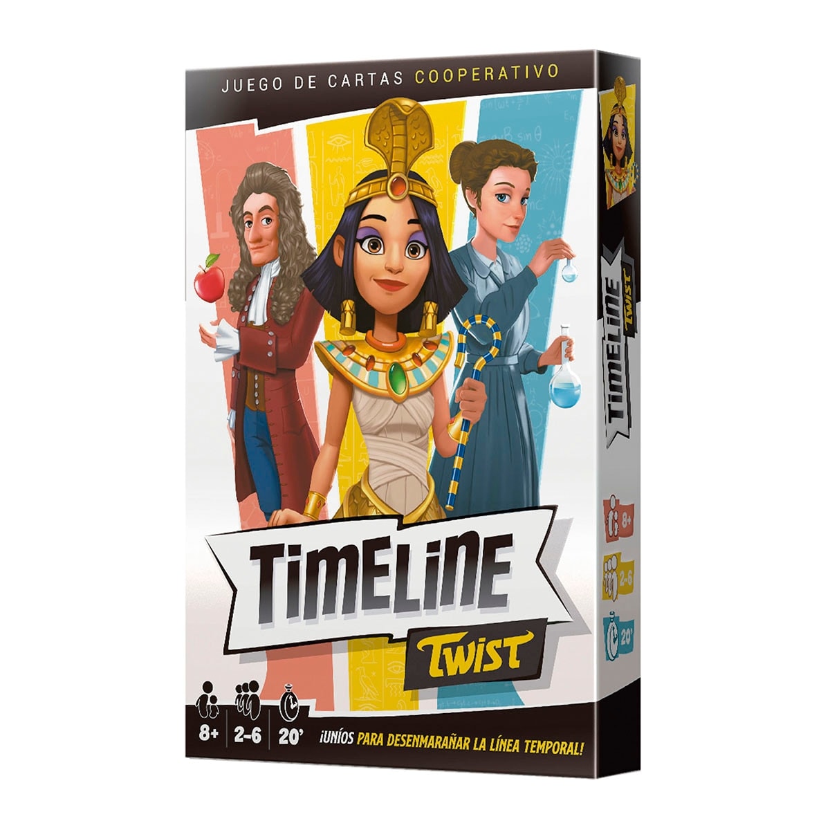 Asmodee - Juego de mesa Timeline Twist Asmodee. - Image 1