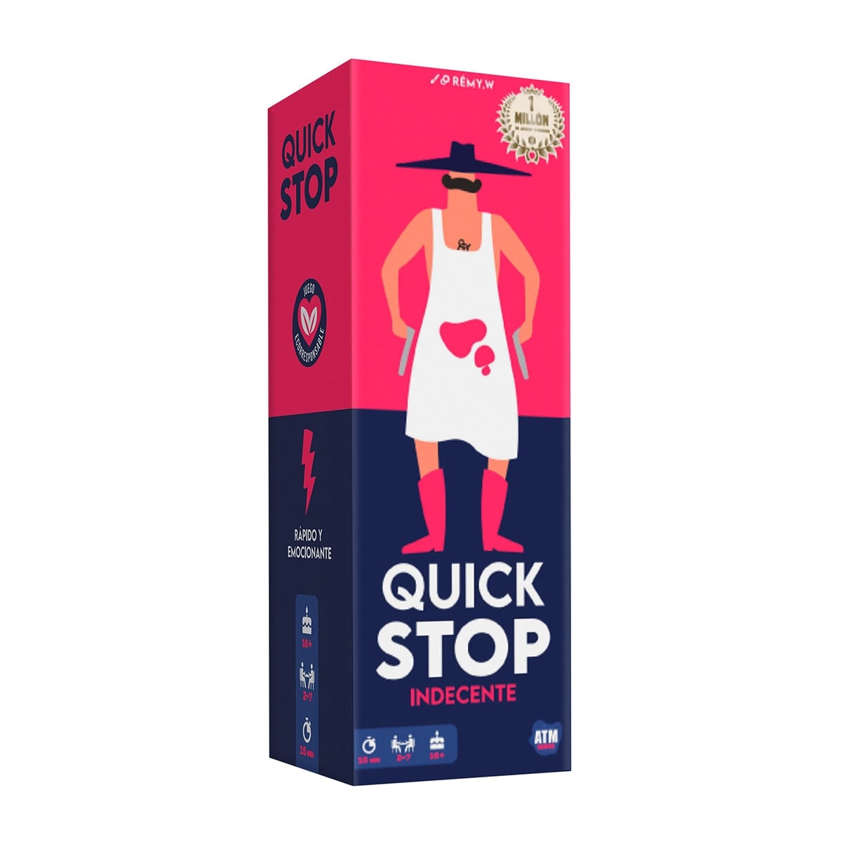 Juego de Mesa Quick Stop Indecente - Image 1