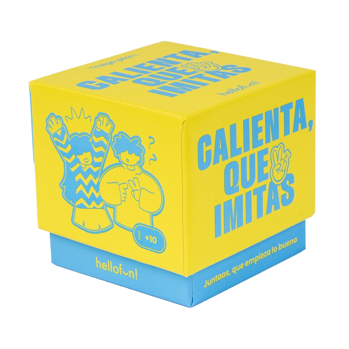 Hellofun - Juego de cartas Calienta que Imitas Hellofun. - Image 1